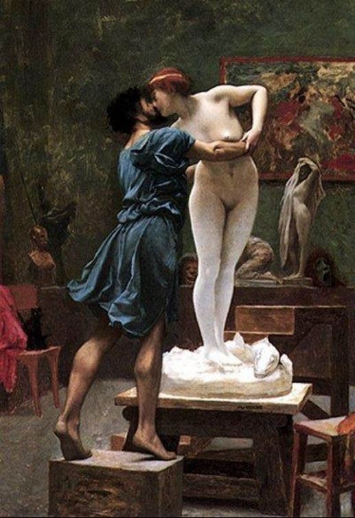 Jean-Leon Gerome Pygmalion and Galatea 2